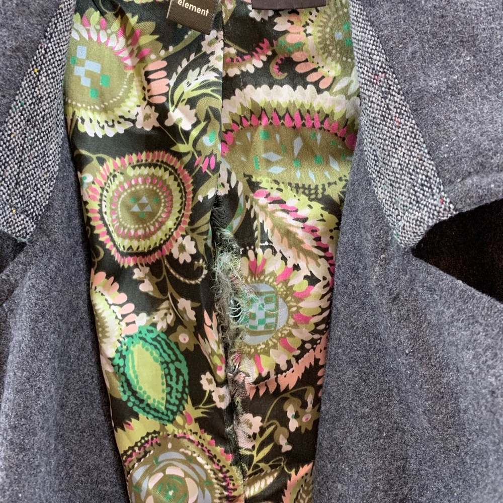 Element Grey Wool Jacket - Picture 3 of 6